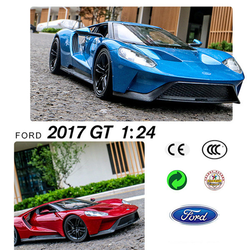 Модель машины Ford GT, масштаб 1:24  